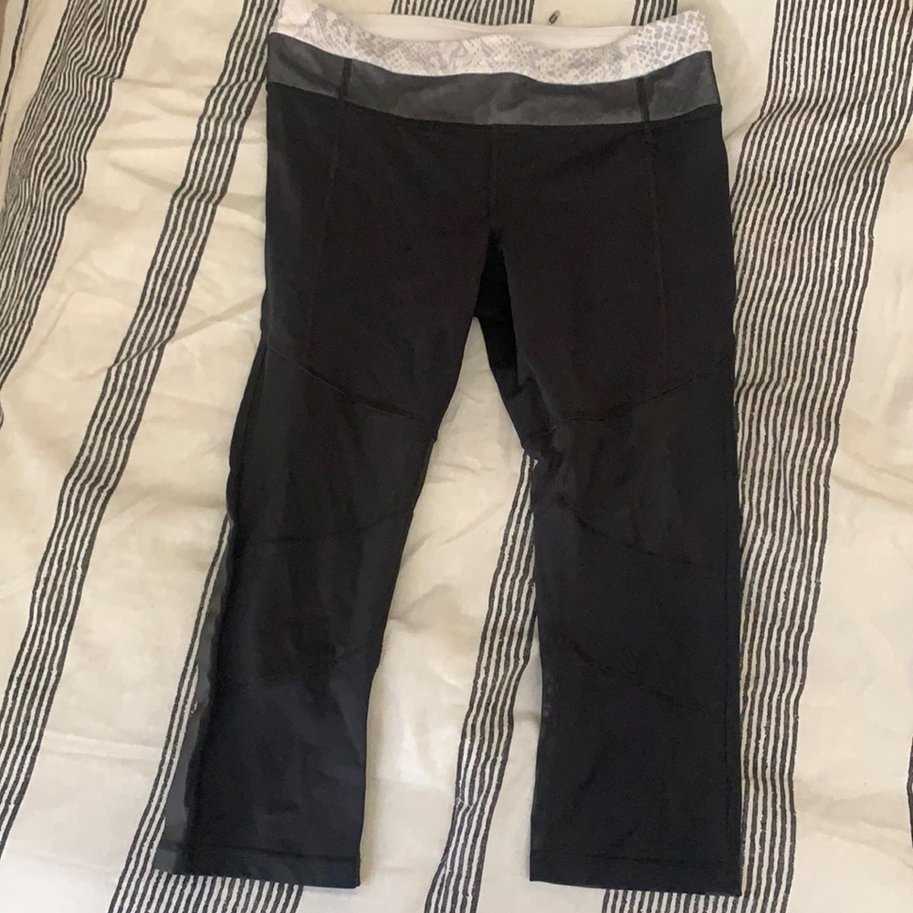 Lululemon gray running leggings